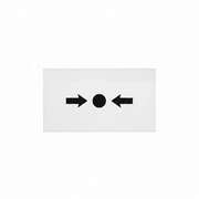 Replacement Glass FOR BG1/S for the break-glass call point