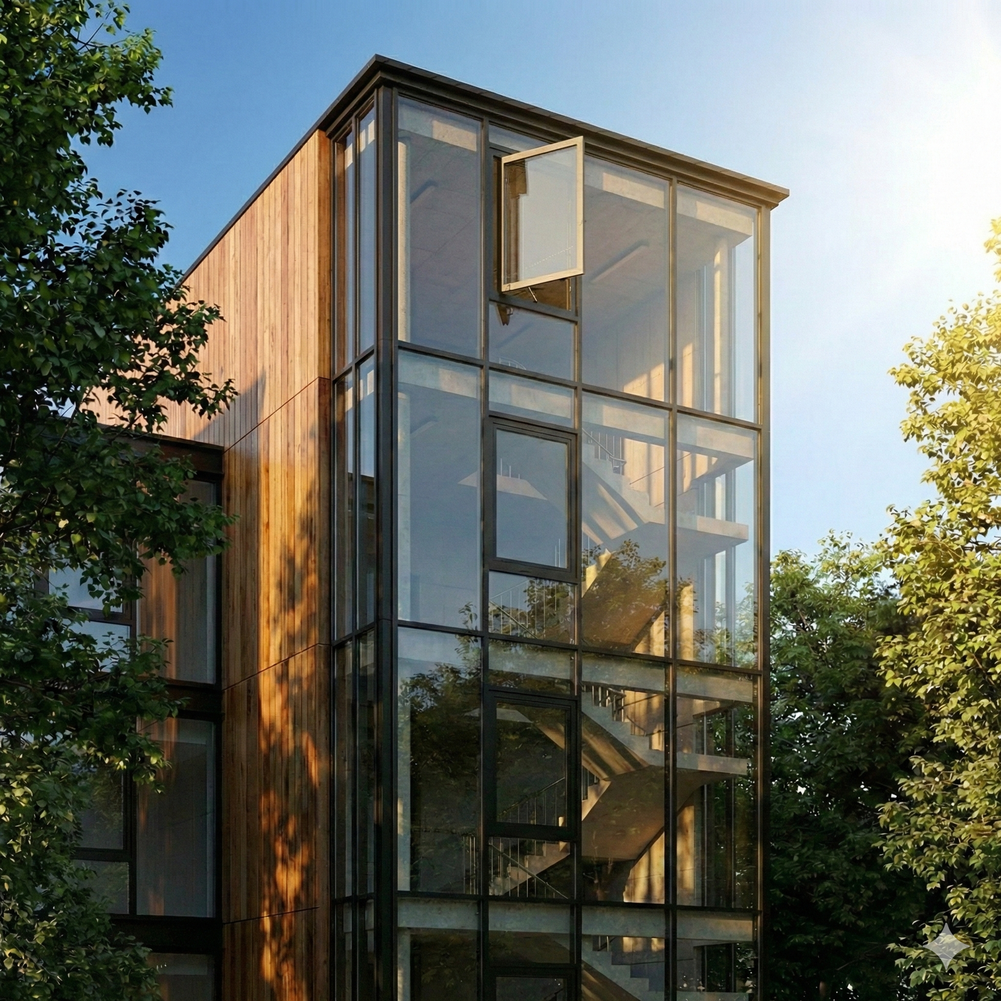 SV-W-W1 AOV Facade Window