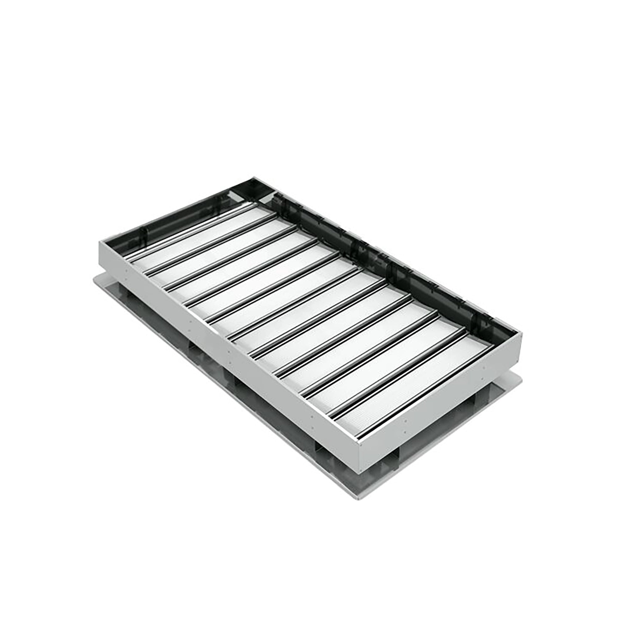 SV-R-GL1 AOV Roof Louvre for smoke and warm-air extraction through the roof