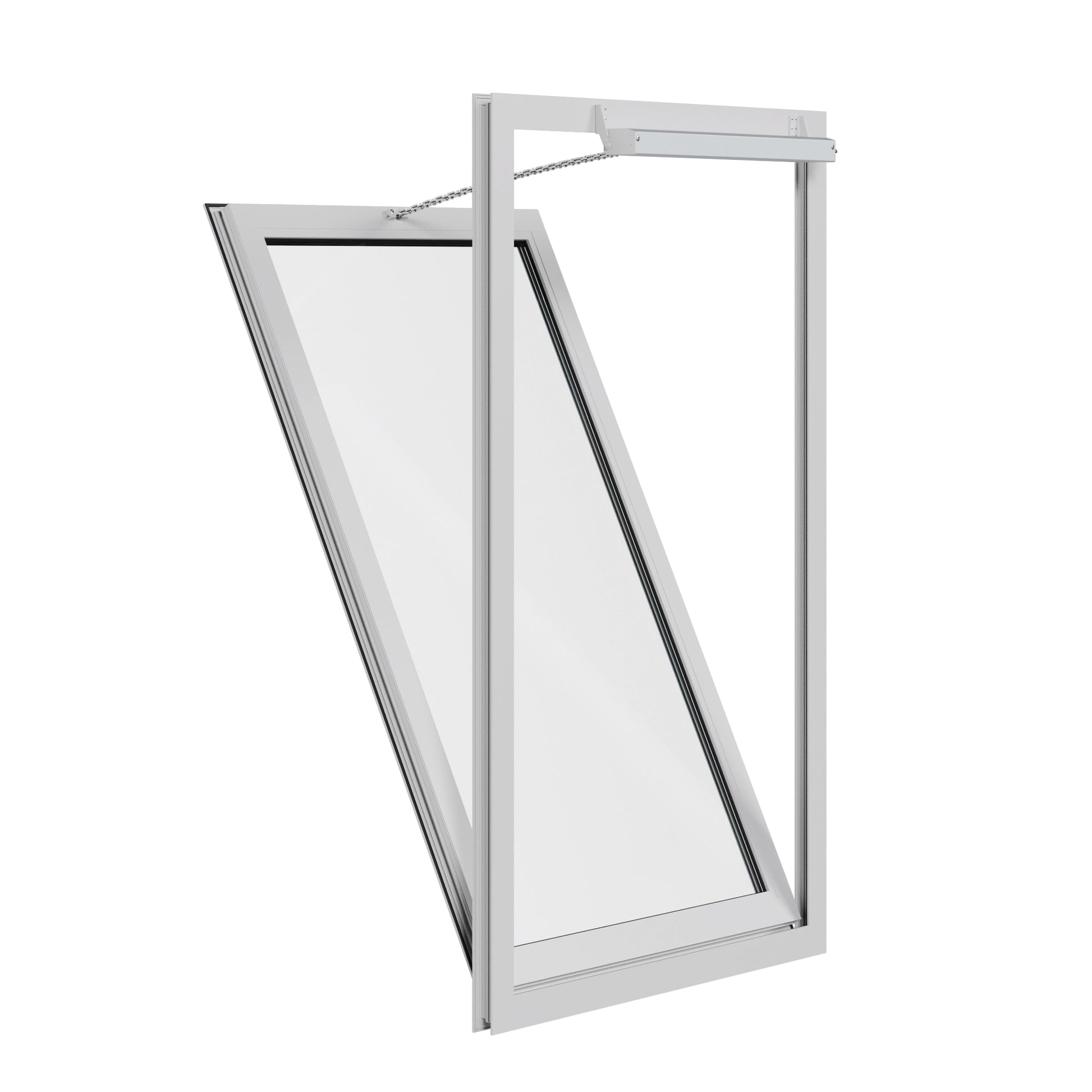 SV-W-W1 AOV Facade Window for automatic smoke ventilation through the facade