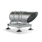TITAN 7  Dual Fan Mechanical Smoke Extract Fan Set