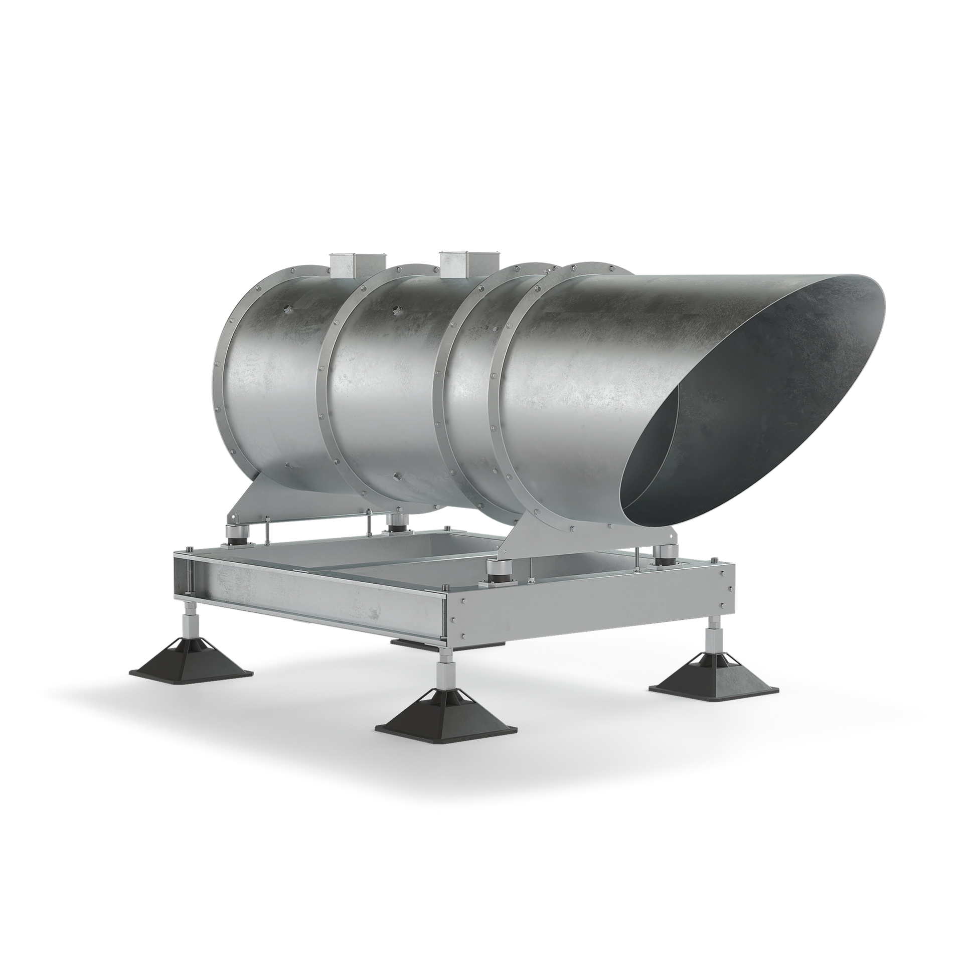 TITAN 7  Dual Fan Mechanical Smoke Extract Fan Set