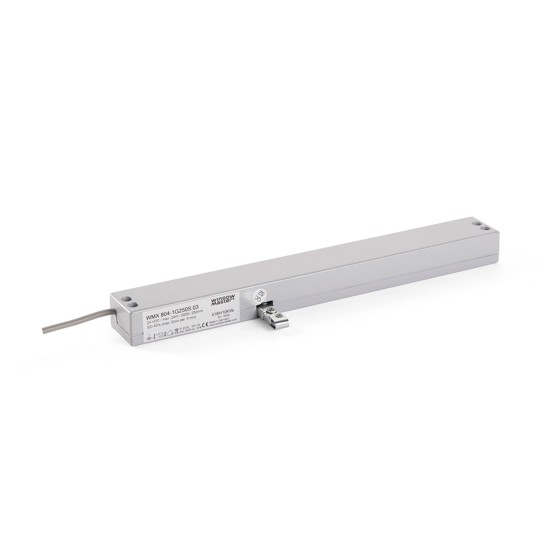 WindowMaster WMX 804 Chain Actuator for automated opening of windows and roof vents